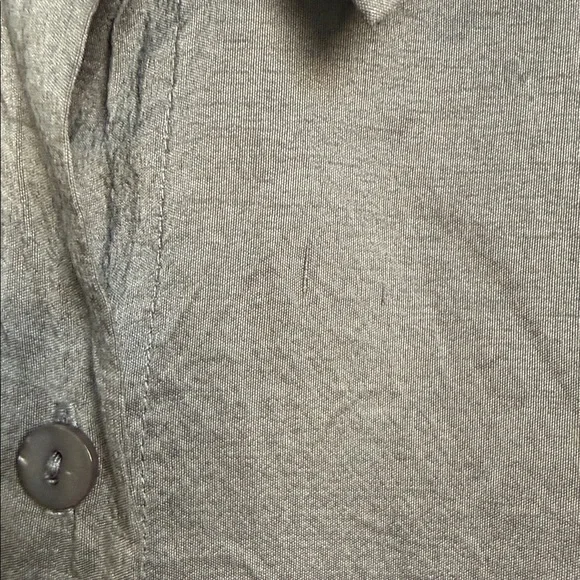 Eileen Fisher Women’s purple Long Sleeve Button Down Silk Blouse XL - Picture 5 of 12